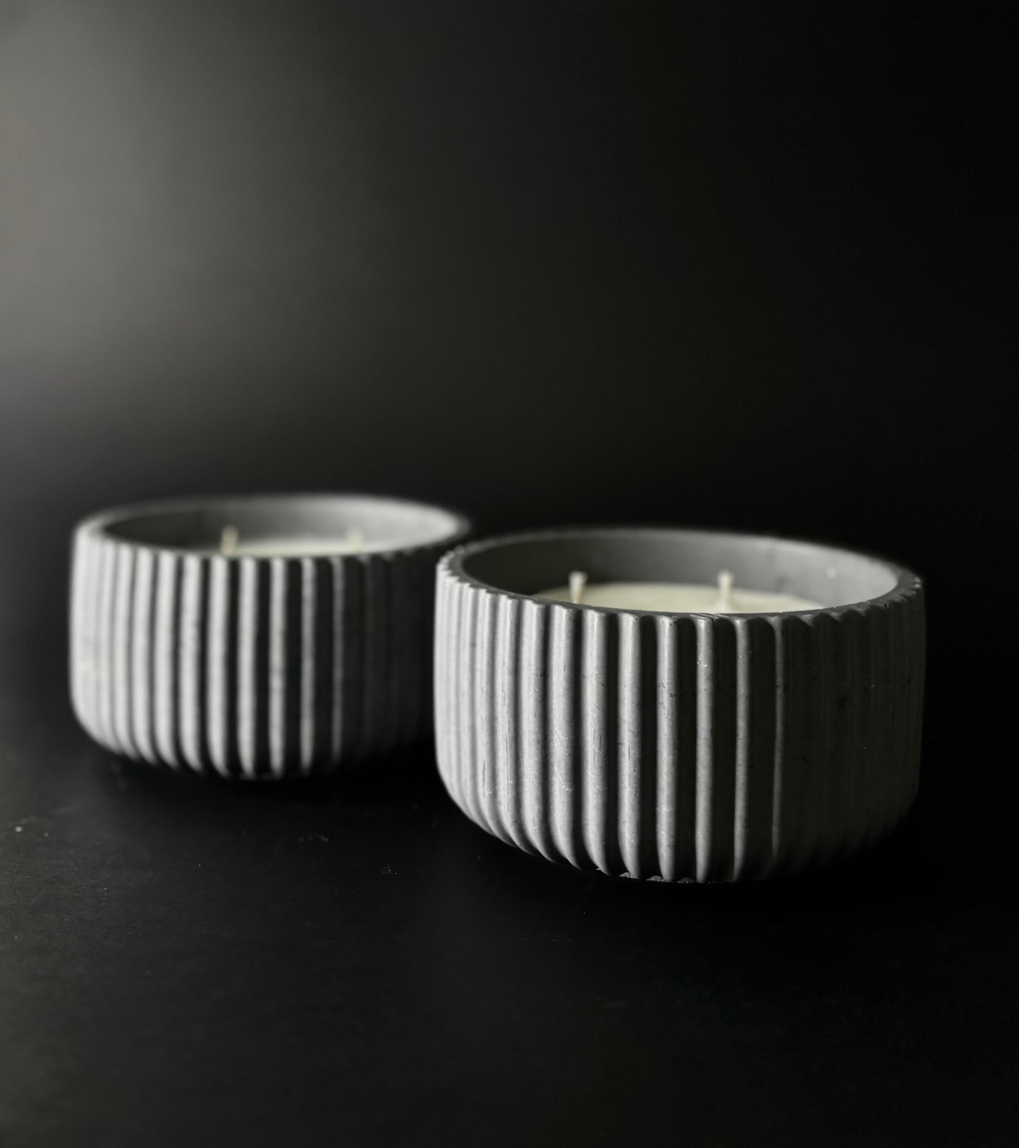 4 Wick Bowl - Grey