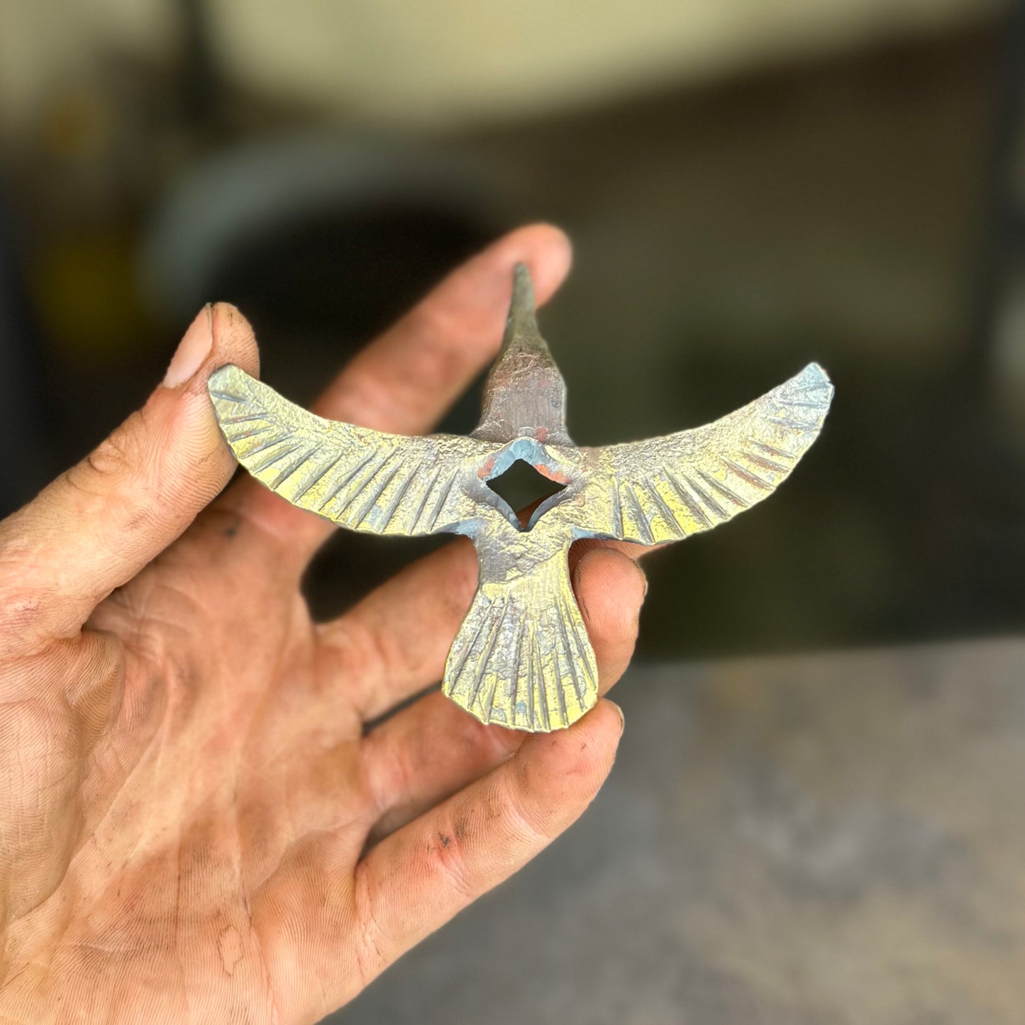 Hand-Forged Hummingbird