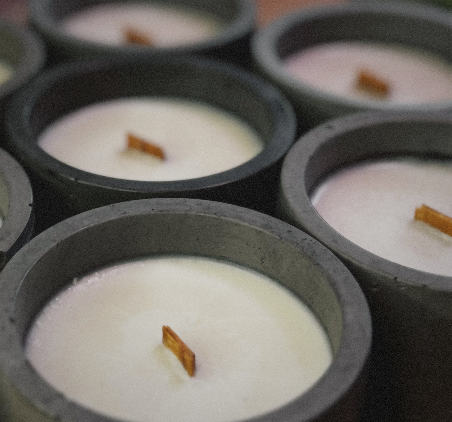 Smooth Candle - Grey