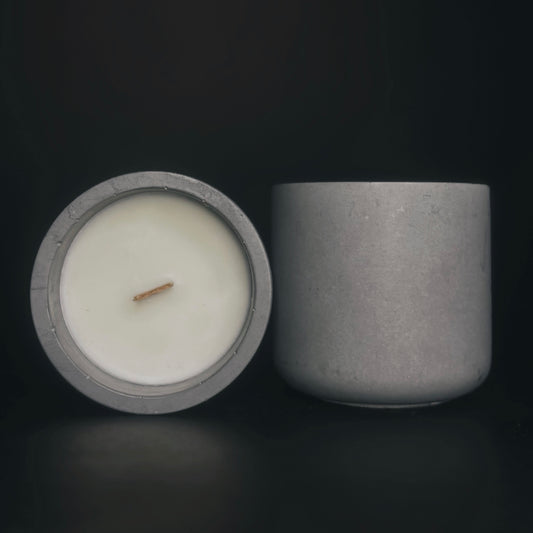 Smooth Candle - Grey