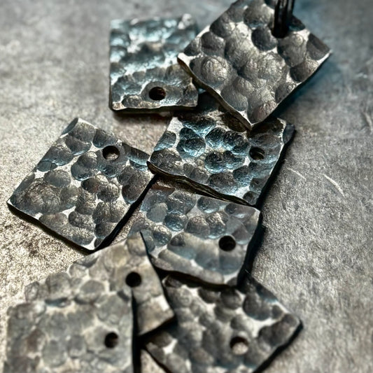 Hammer Finish Keychains