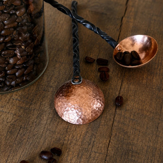 Fine Handle Copper Scoop - CLEARANCE