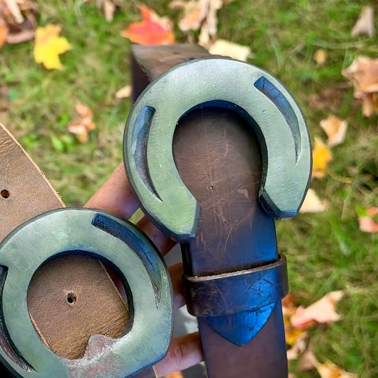 Horseshoe Belt Buckle