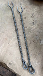 Stainless Steel Twisted B.B.Q Fork