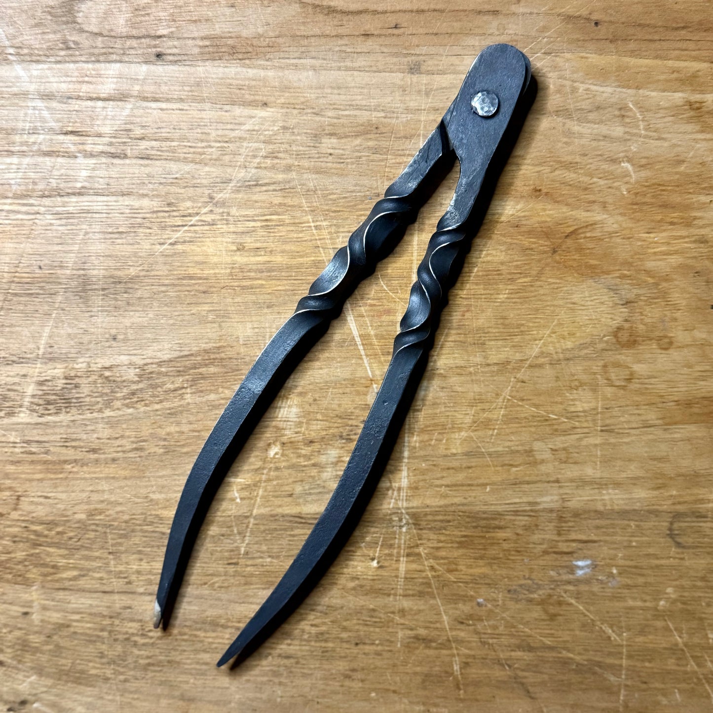 Twisted Stainless Steel Calipers