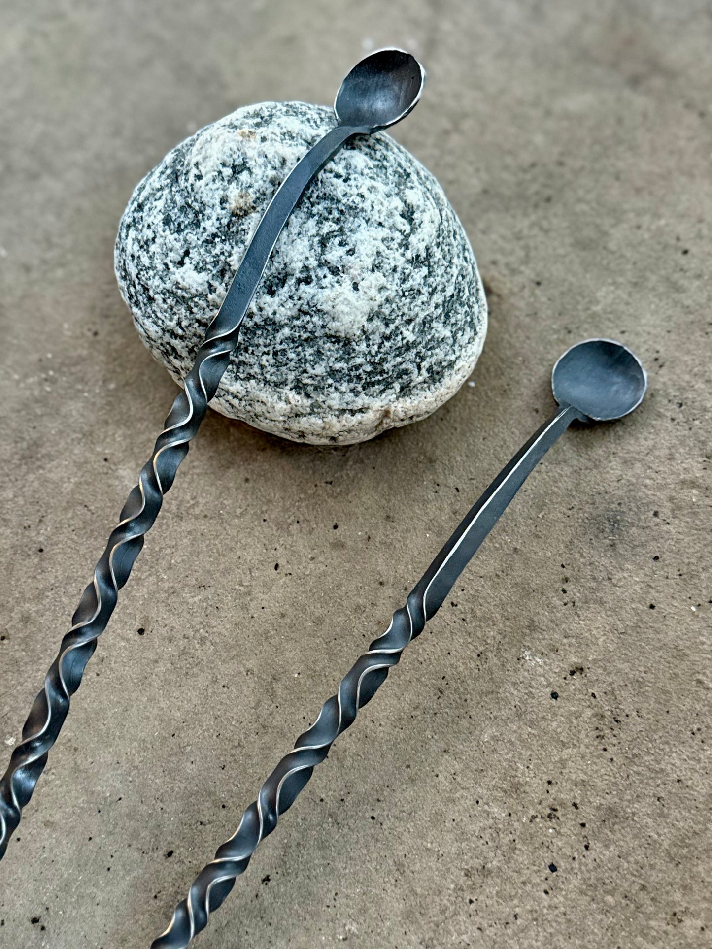 Complex Spoon Twisted Cocktail Spoon – AnvilAnna.com