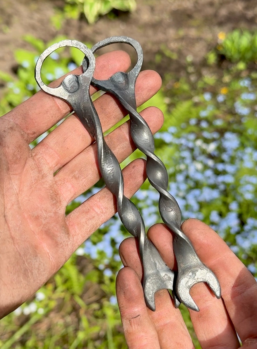Twisted Wrench Bottle Opener