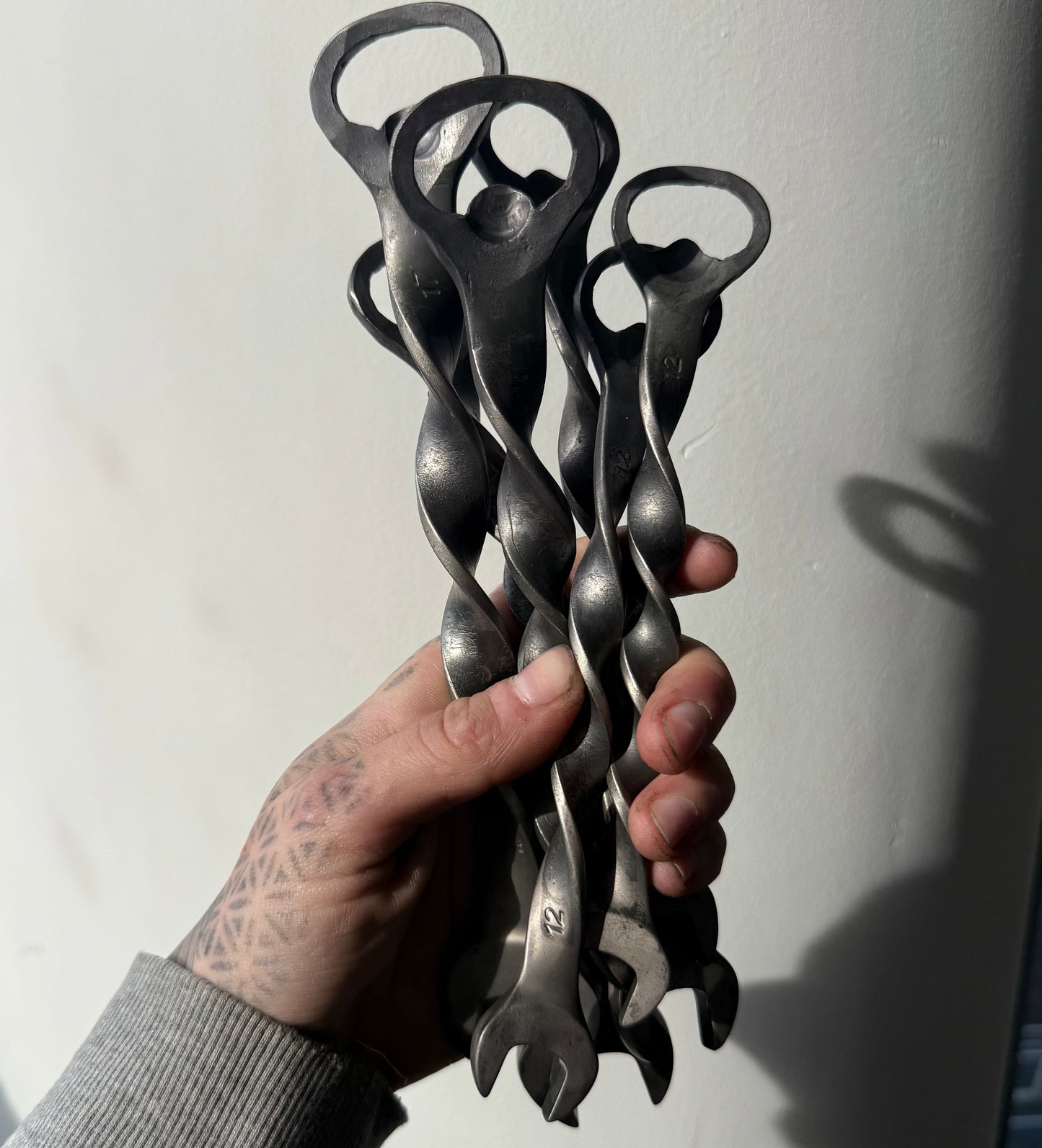 Twisted Wrench Bottle Opener