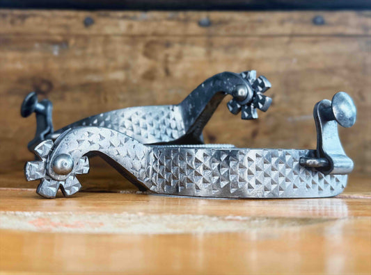 One-Piece Rasp Spurs