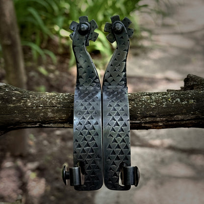One-Piece Rasp Spurs - Women's