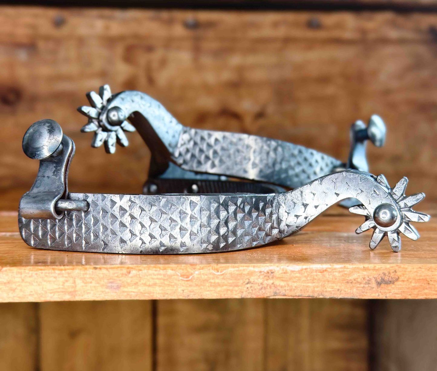 One-Piece Rasp Spurs